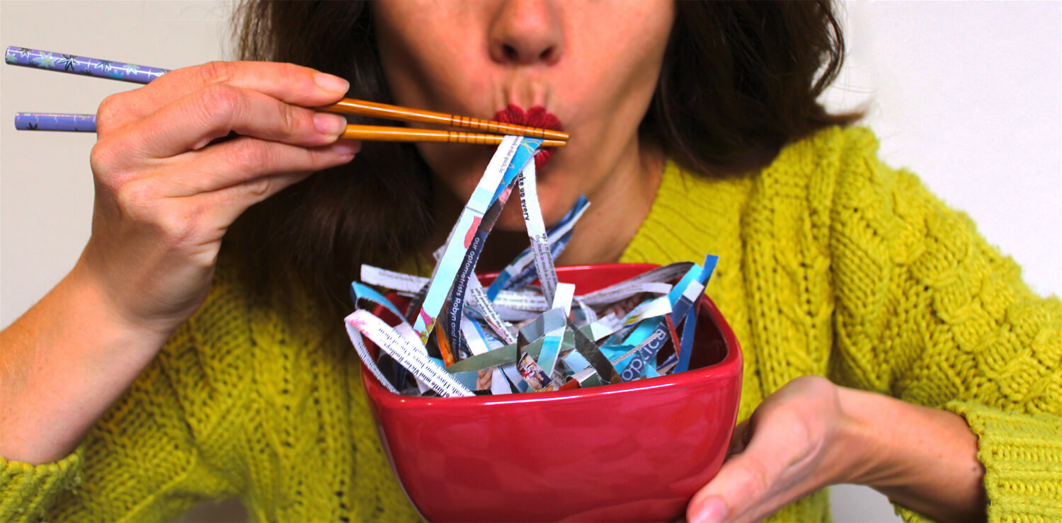 Snotty Tissues, Bills and Undies the Creative Worm Diet